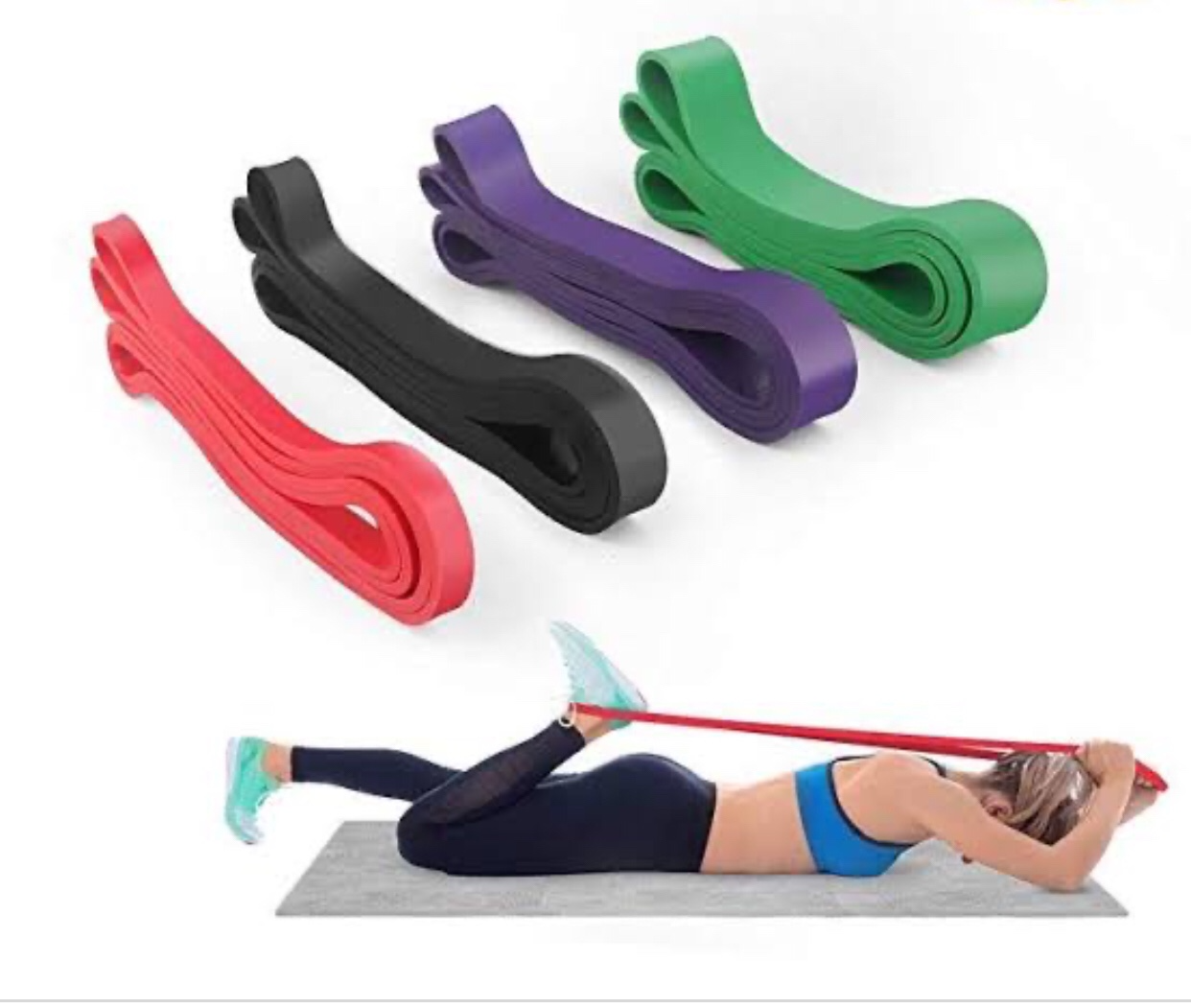 Ballet Resistance Stretch Band – Elastic Training Loop for Dancers & Athletes