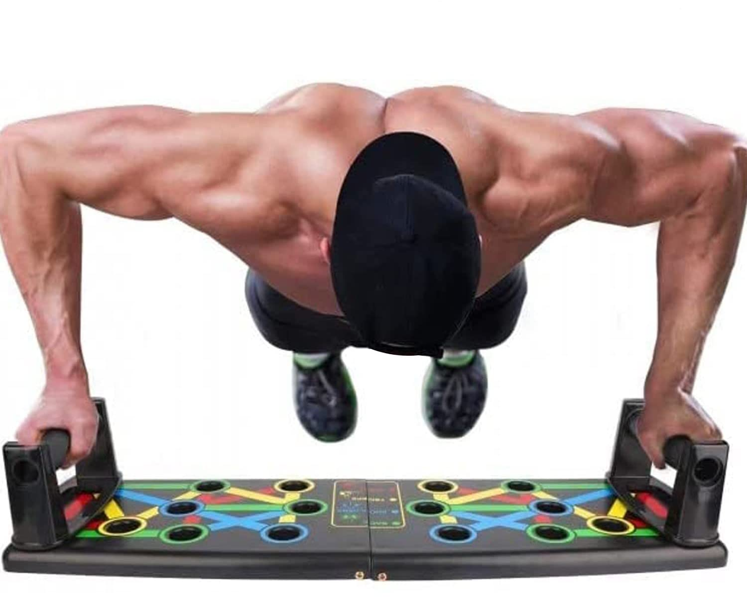 Foldable Push-Up Board, 9 In 1 Multifunction Push-Up Rack