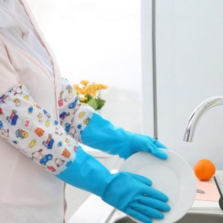 Household Gloves | Latex-Free Cleaning Gloves (2 Pcs) | Durable & Reusable