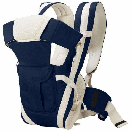 Mothercare 3-Way Baby Carrier – Comfortable & Secure Infant Carrying | Front & Back Positions | Adjustable & Durable Baby Sling