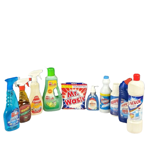 Cleaning Package 10 Pcs – Complete Home & Office Cleaning Kit (Microfiber Cloths, Mop, Brushes & More)