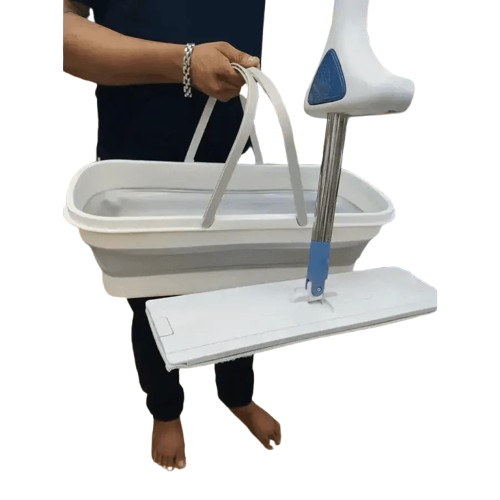 Portable Mop – Lightweight & Foldable Cleaning Solution for Home, Office & Travel