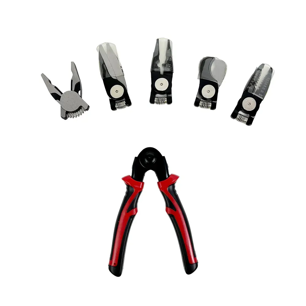 5-in-1 Versatile Tool Kit | Linesman Plier, Wire Stripper, Crimping Tool & Metal Shear